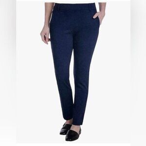 Dalia Women's Navy Twill Ponte Pants
